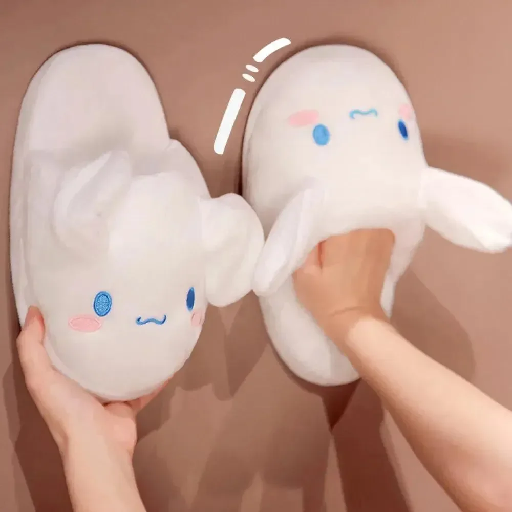 Sanliou Movings Ears Plush Indoor Slippers - Image 4