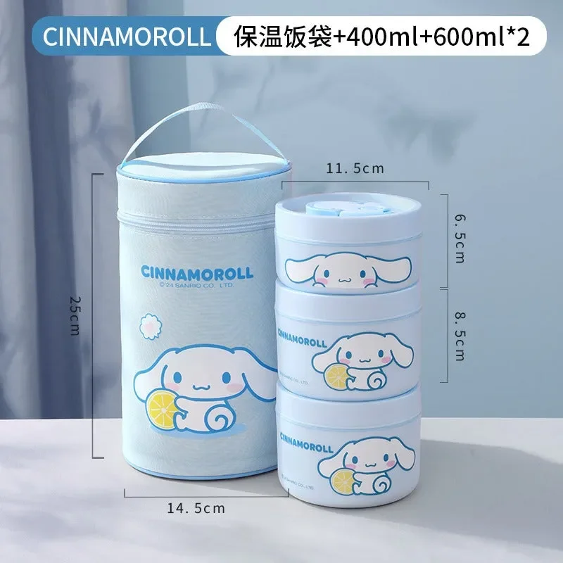 Cinnamoroll My Melody Insulated Lunch Box - Image 11