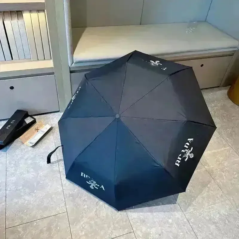 Classic Luxury Black Mini Umbrella - Image 4