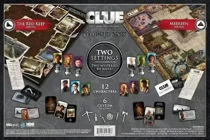 Clue Game of Thrones Board Game - Image 5