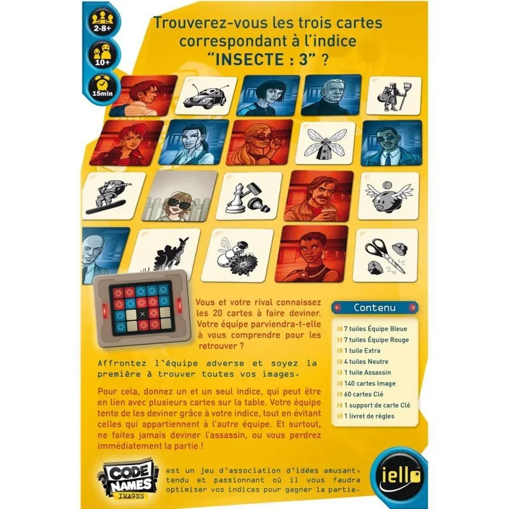 Codenames Images Board Game - Image 2