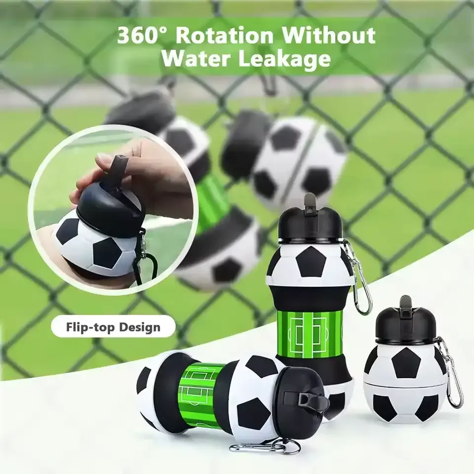 Collapsible Sports Folding Bottle (550 ml) - Image 5