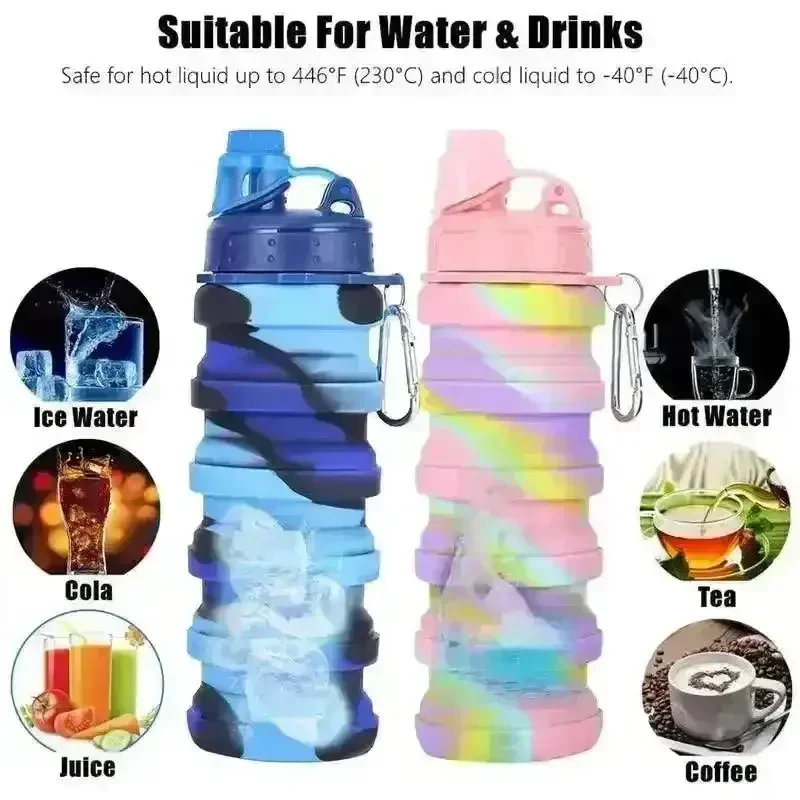 MagicBottle- The Ultimate Collapsible Water Bottle (500 ml) - Image 4