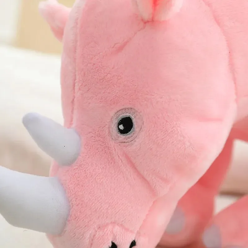Colorful Cuddly Rhino Plushies - Image 9