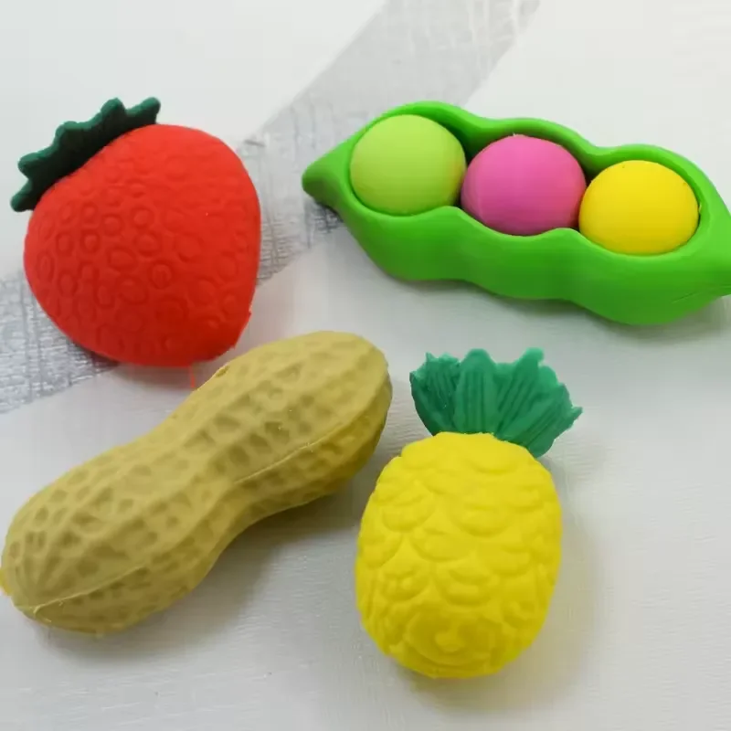 Colourful Garden Goodies Eraser (Set of 4) - Image 6