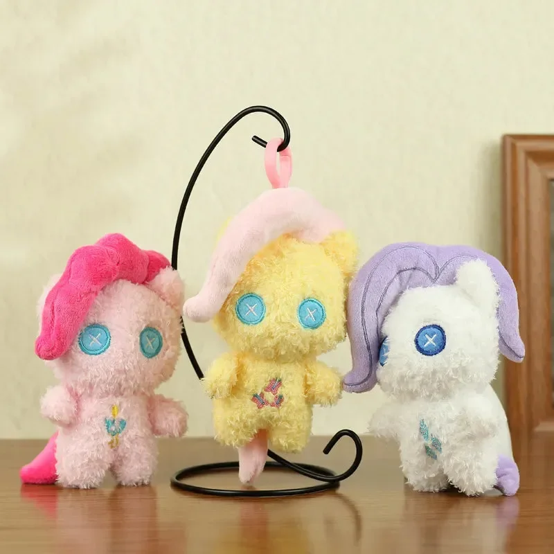 Colourful Lil' Ponies Plush Keychain - Image 4