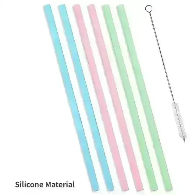 Colourful Silicon Replacement Straws For Stanley Cup (All Sizes) - Image 8