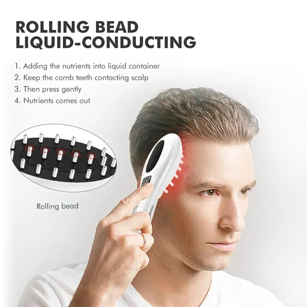 Scalp Revival EMS Electric Massage Comb - Image 6