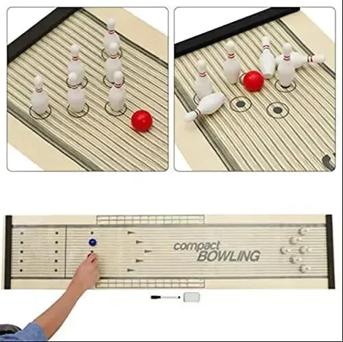Compact Bowling Indoor Game - Image 3