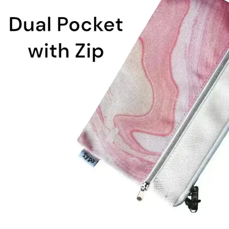 Archer Pencil Case Pink Marble - Image 2