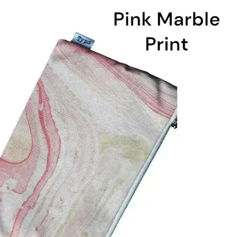 Archer Pencil Case Pink Marble - Image 3