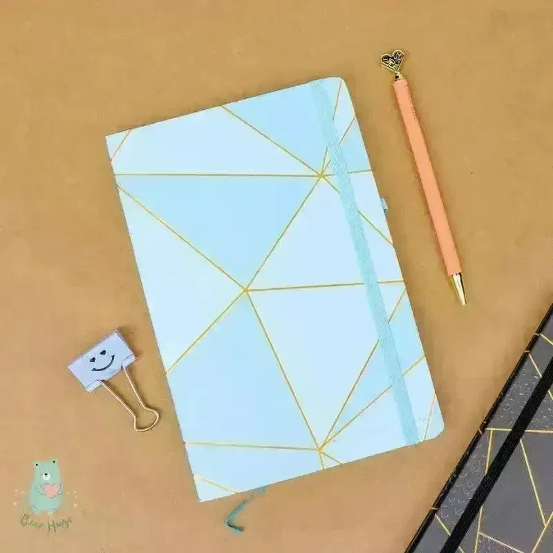 Abstract Geometric Pattern A5 Notebook - Image 3