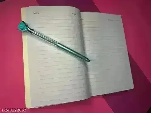 Black Pink Ice Cream A5 Notebook - Image 3