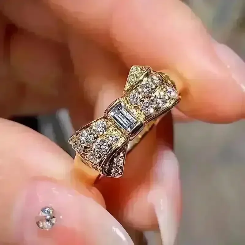 Coquette Style Bow Ring - Image 2