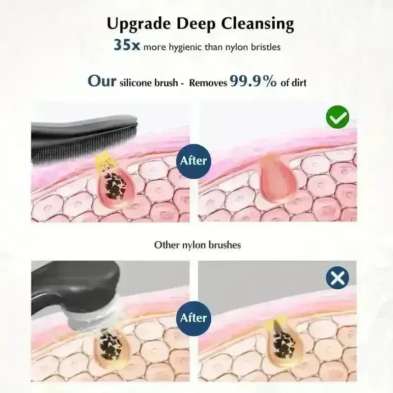 COSLUS Silicone Facial Cleansing Brush - Image 5