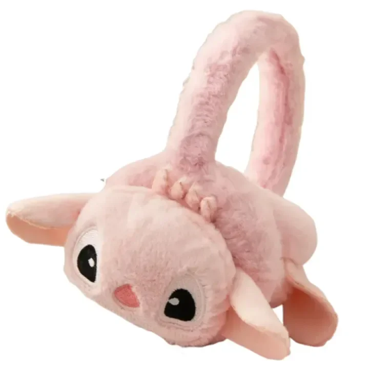 Cosmic Alien Fuzzy Frost Earmuffs - Image 5