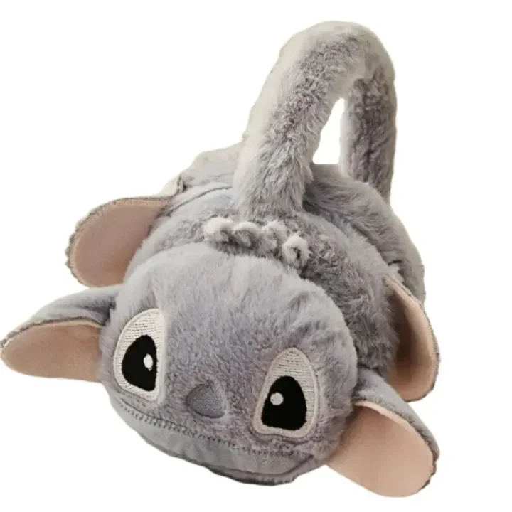 Cosmic Alien Fuzzy Frost Earmuffs - Image 6