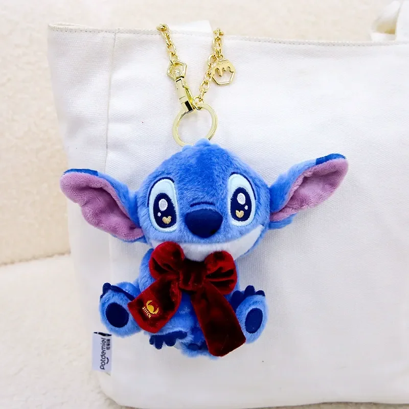 Cosmic Alien Red Scarf Plush Keychain - Image 3