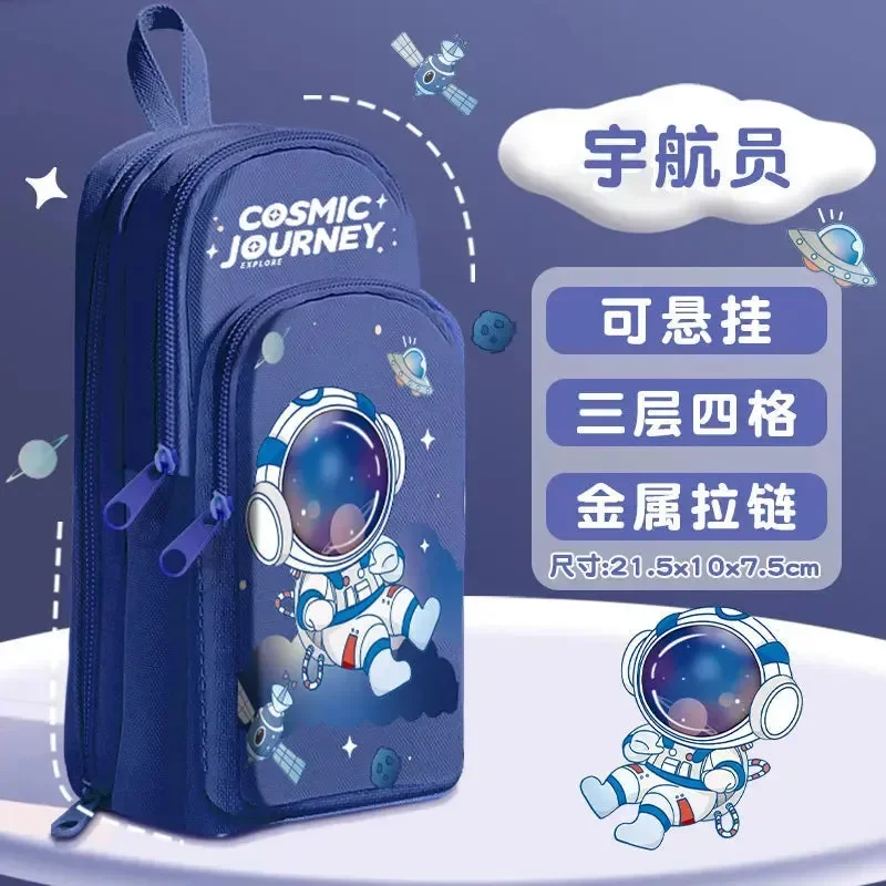 Cosmic Capy 3 Section Pencil Pouch - Image 8