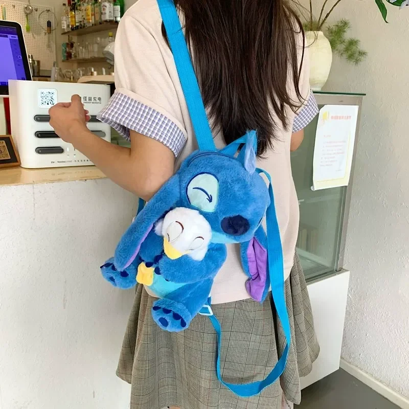 Cosmic Stitch Hugs Duck Plush Backpack - Image 3