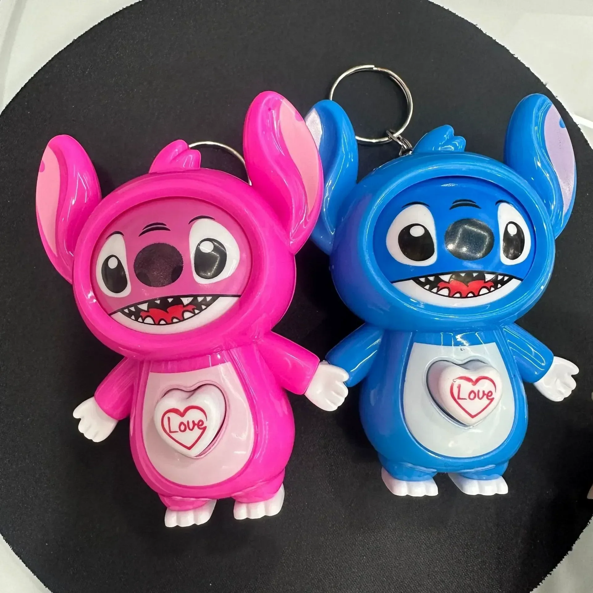 Stitch & Angel Mood Swings Keychain - Image 6