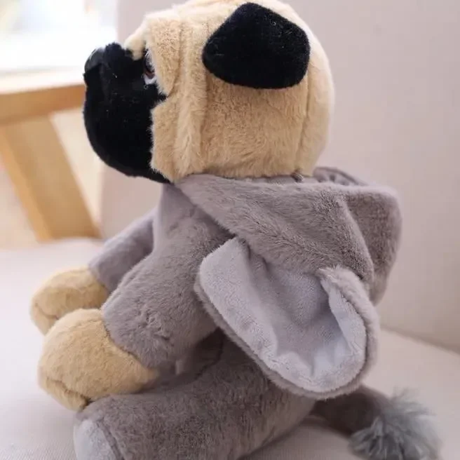 Cosplay Pug Plushie (20 cm) - Image 6