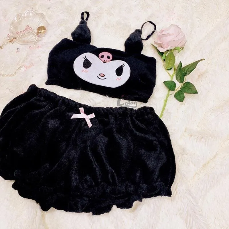 Coulomi Goth Soft Lingerie Set - Image 20
