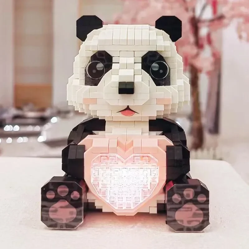 Couple Pandas LED Nano Building Blocks - Image 5