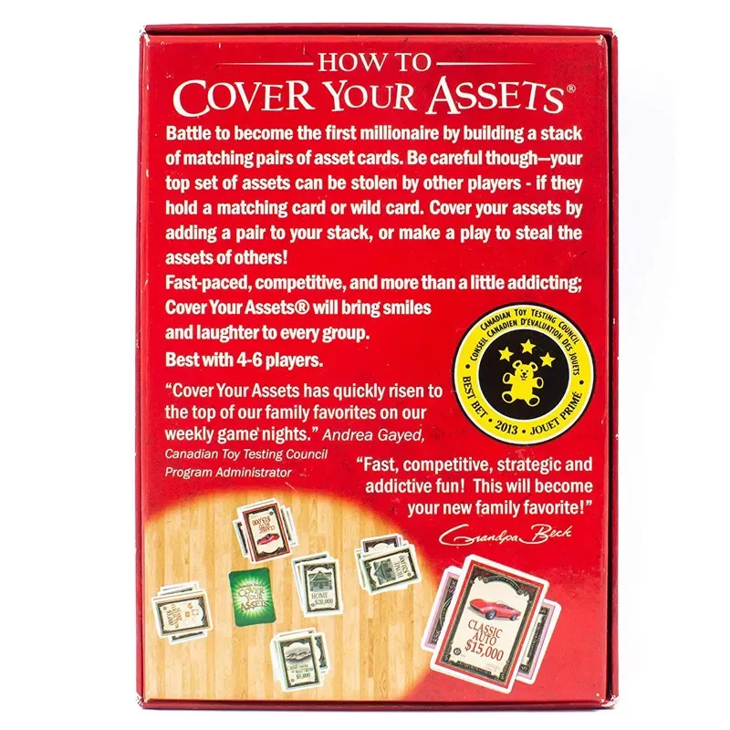 Cover Your Assets Board Game - Image 16