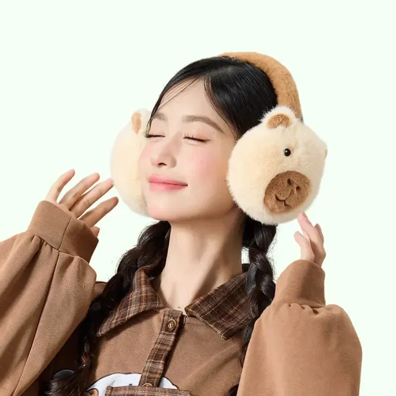 Capy-Brrr Plush Earmuffs - Image 2