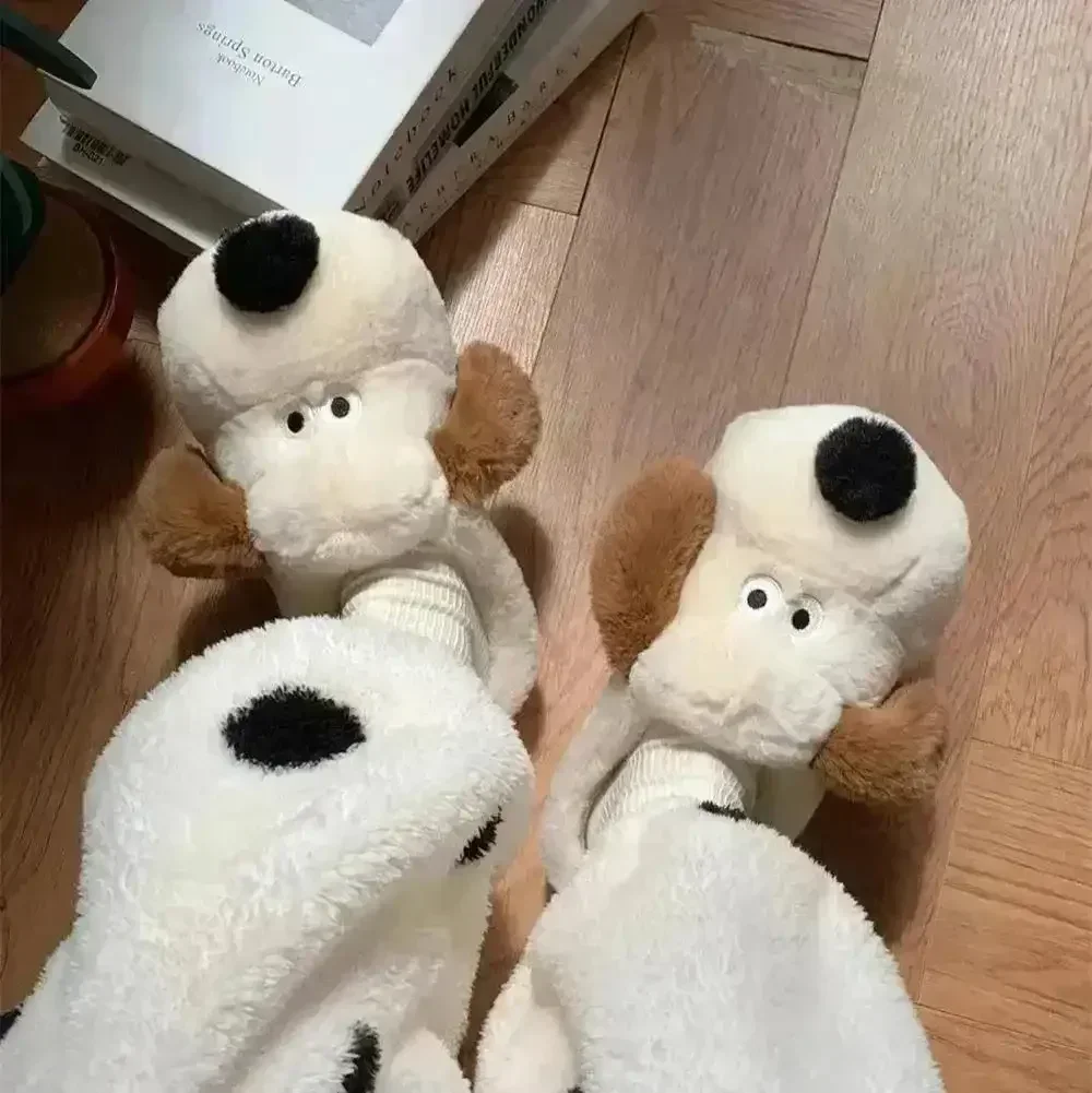 Cozy Paws Plush Slippers - Image 4
