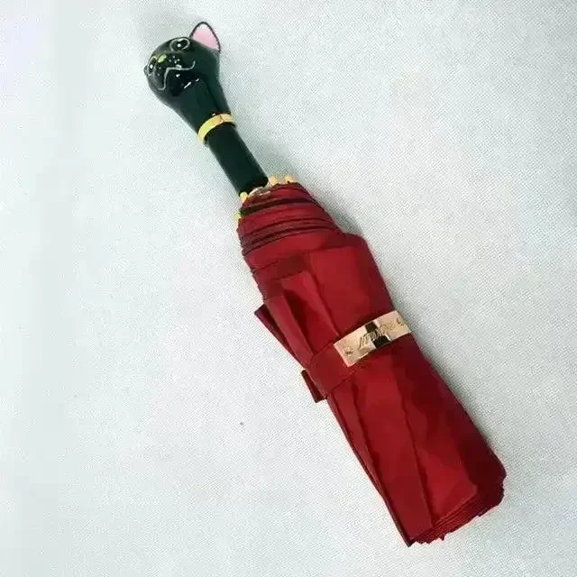 Creative Animal Head Handle Umbrella - Image 16