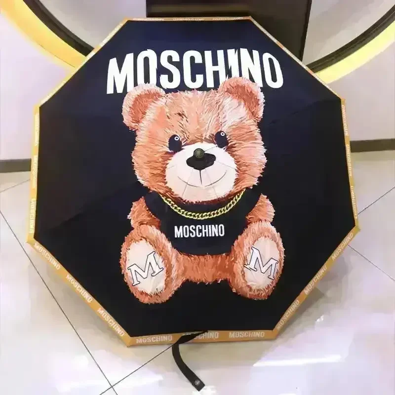 Creative Bear Handle Tri-Fold Umbrella - Image 6