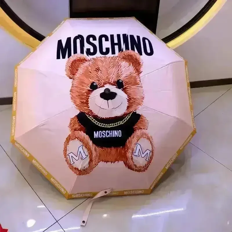 Creative Bear Handle Tri-Fold Umbrella - Image 8