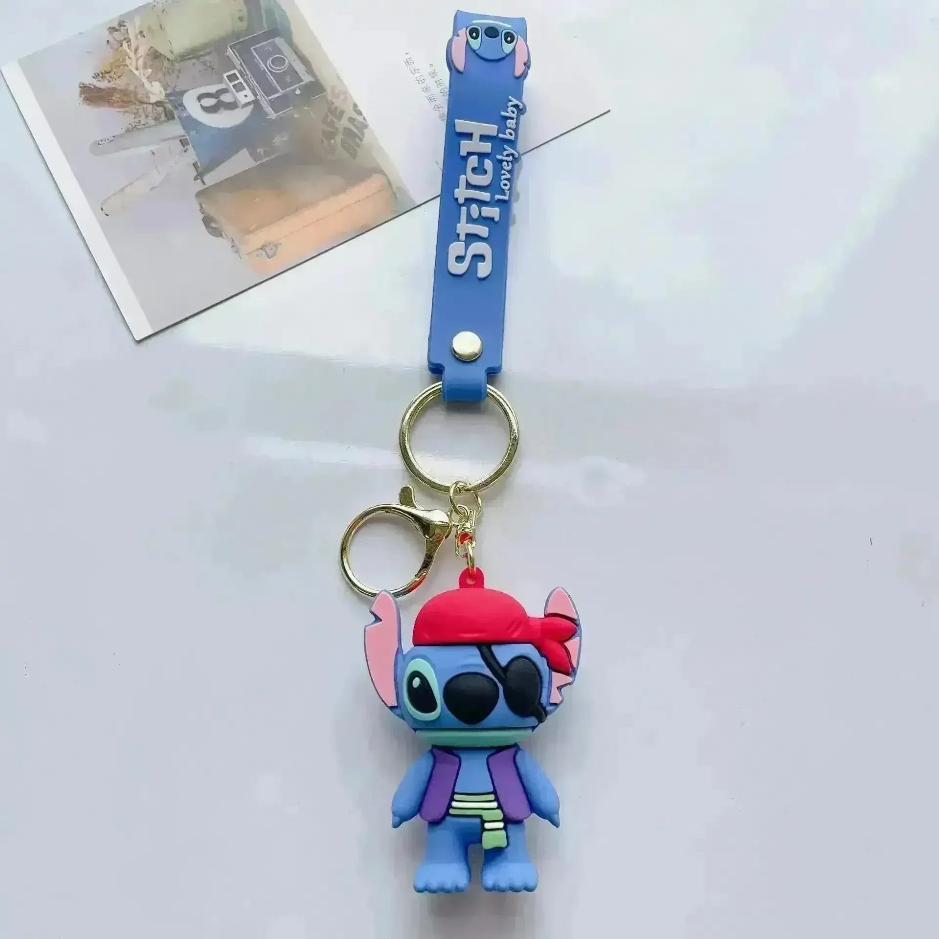 Creative Cosplay Stitch 3D Keychain - Image 7