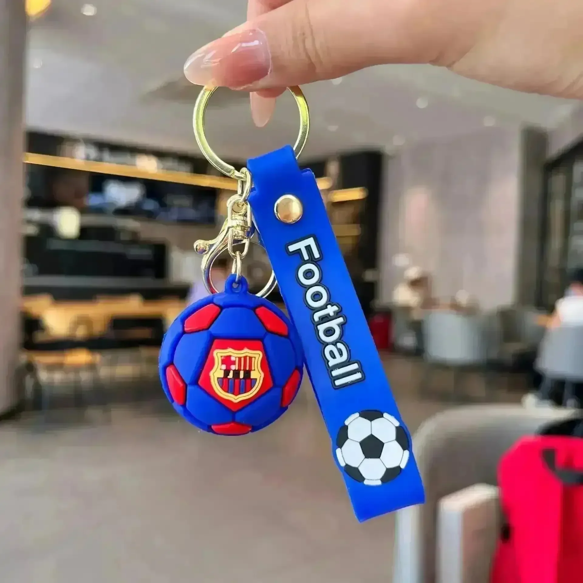 Creative Football 3D Keychain - Image 5