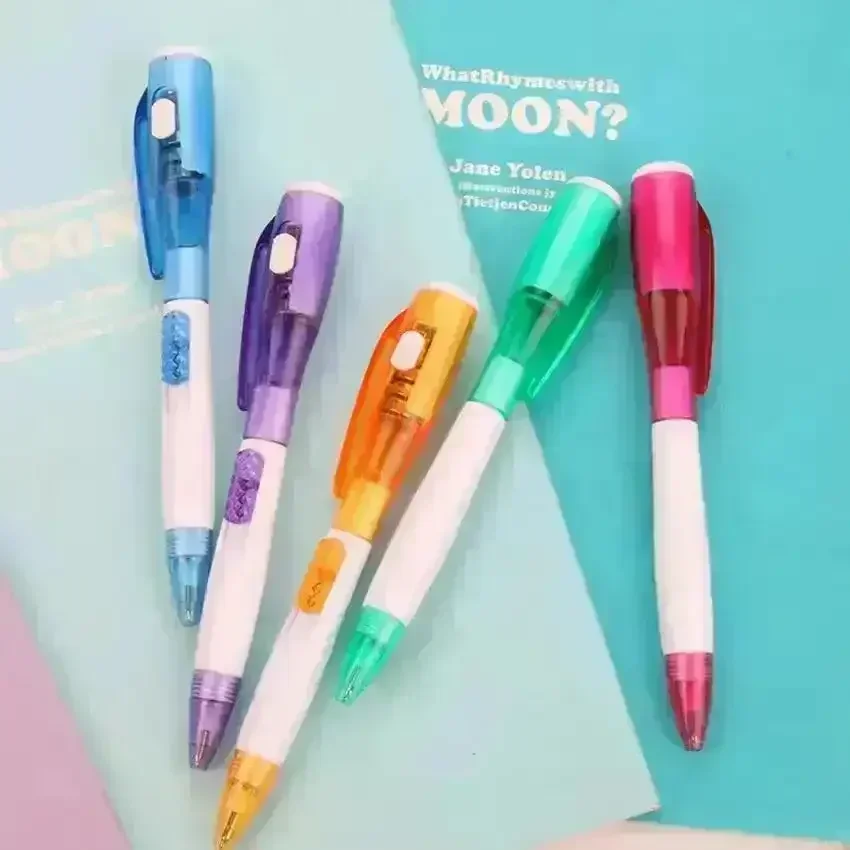 Creative LED Torch Ball Pen - Image 2
