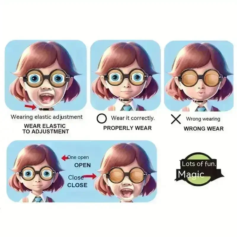 Creative Novelty Pop Up Eye Glasses - Image 5