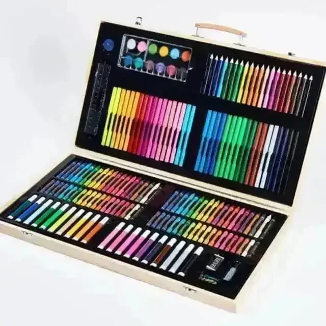 Creative Wooden Art Suitcase (220 Pcs) - Image 4