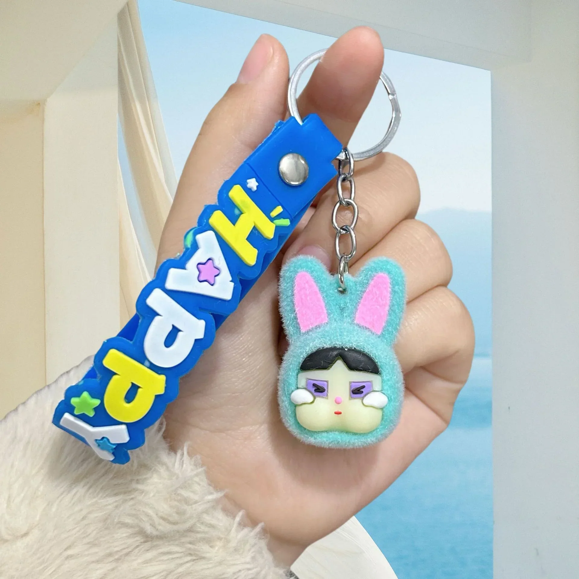 Cry Baby Happy Power Keychain - Image 13