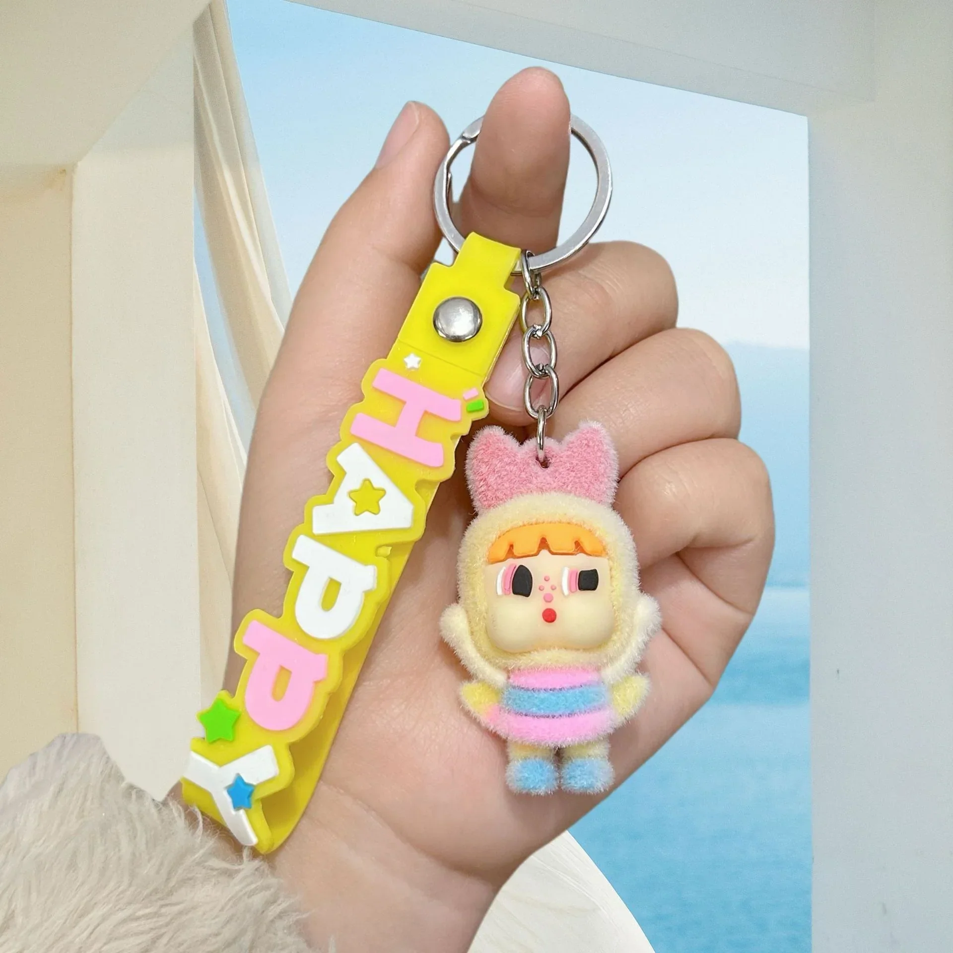 Cry Baby Happy Power Keychain - Image 22