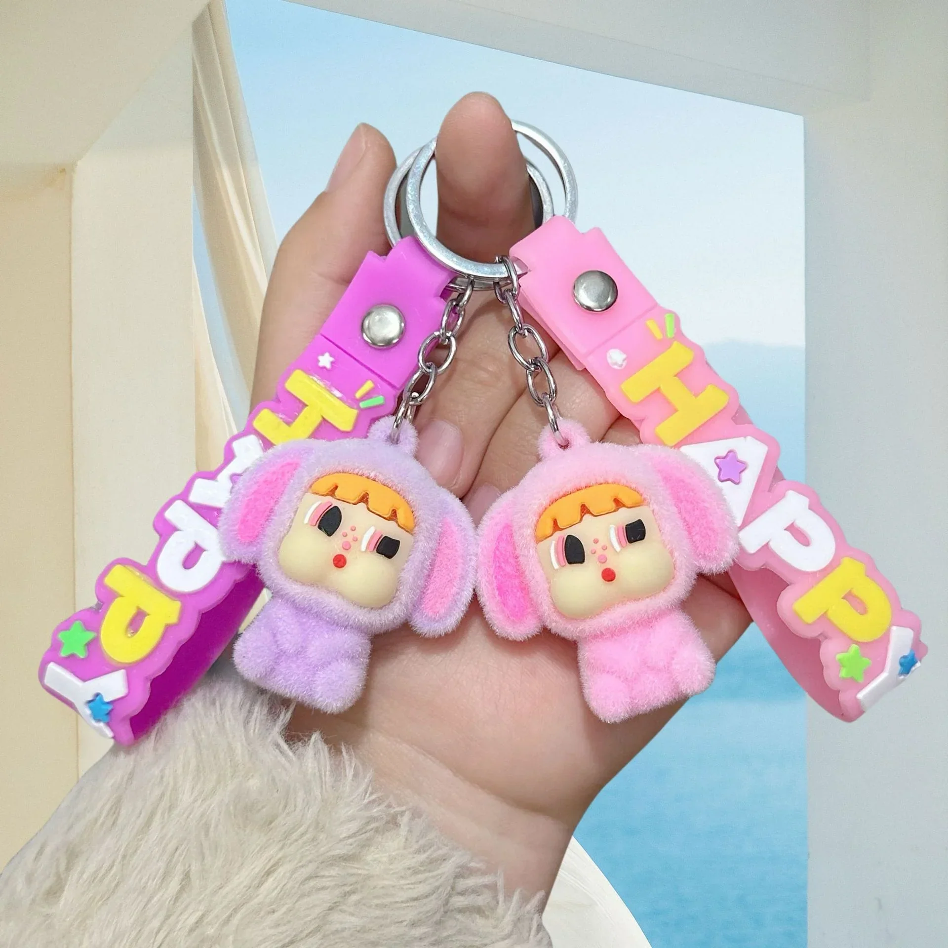 Cry Baby Happy Power Keychain - Image 7