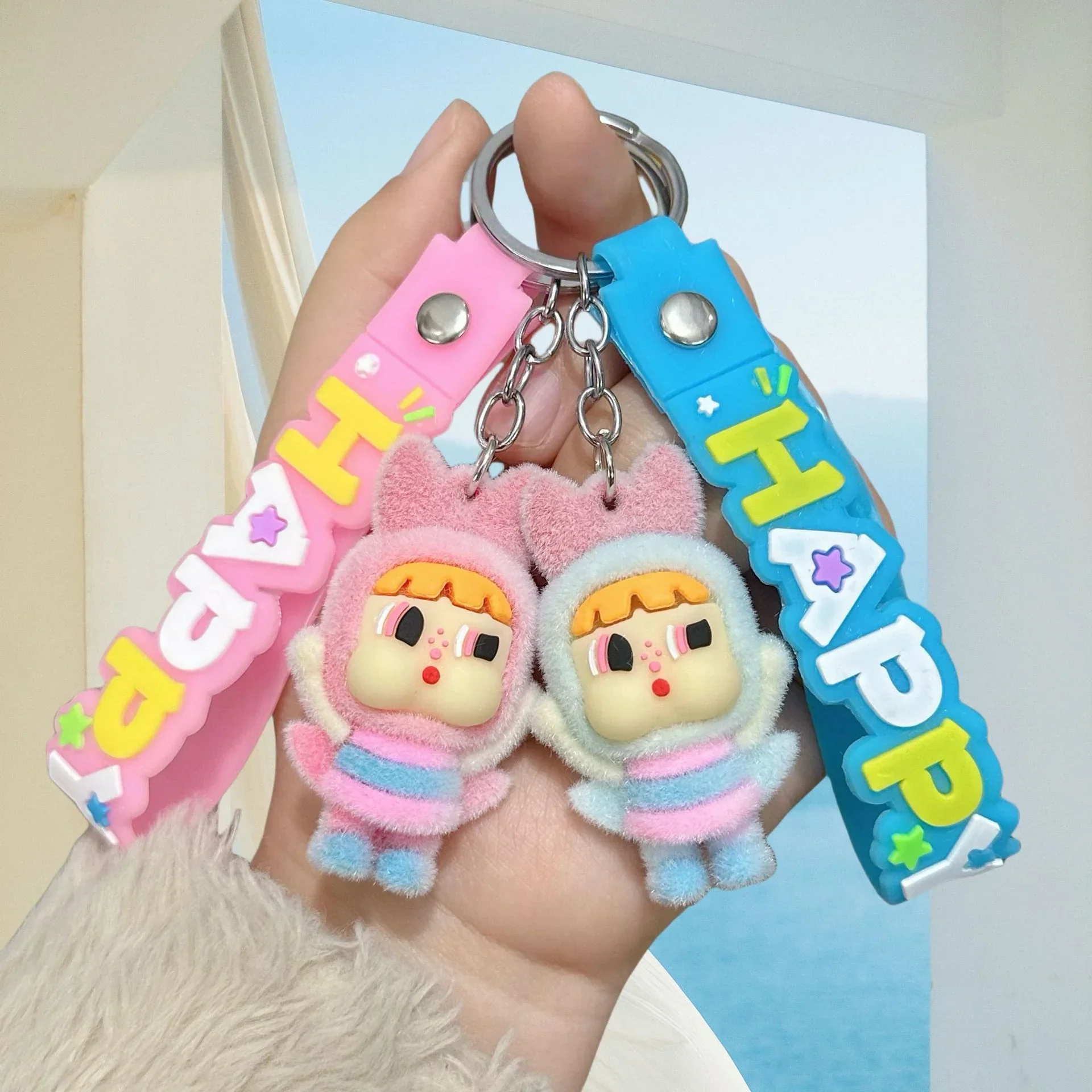 Cry Baby Happy Power Keychain - Image 9