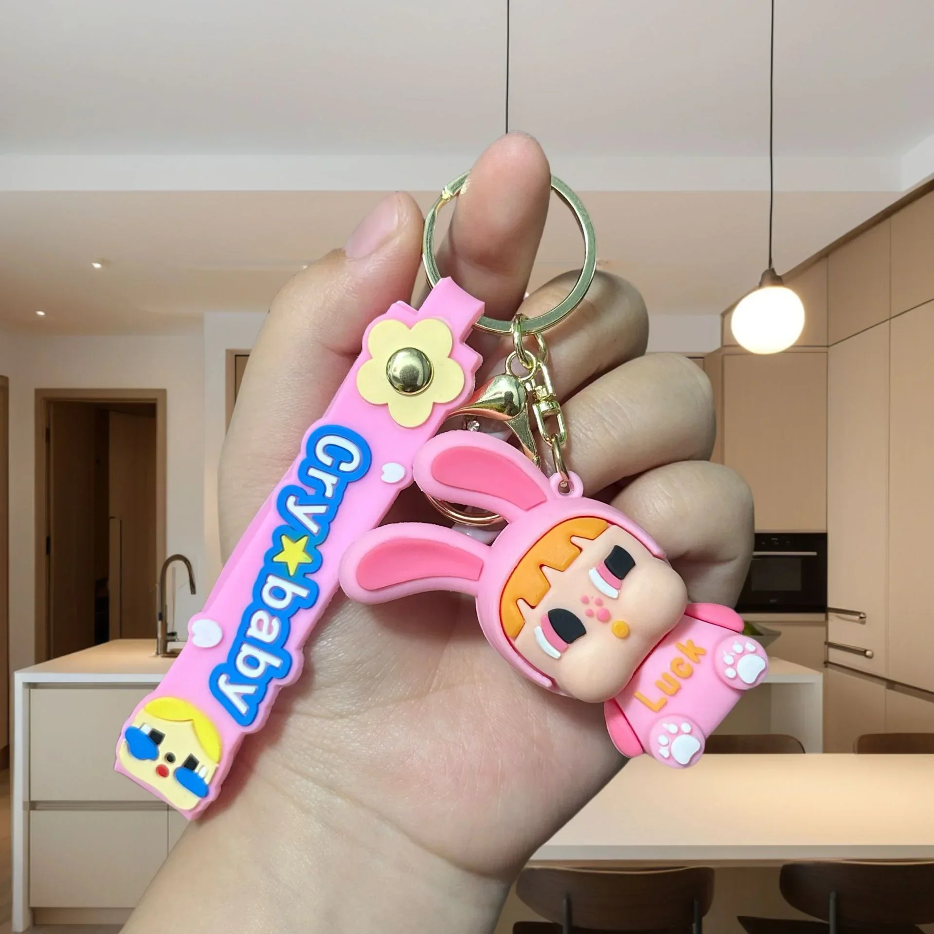 Cry Baby Heart Force Keychain - Image 5