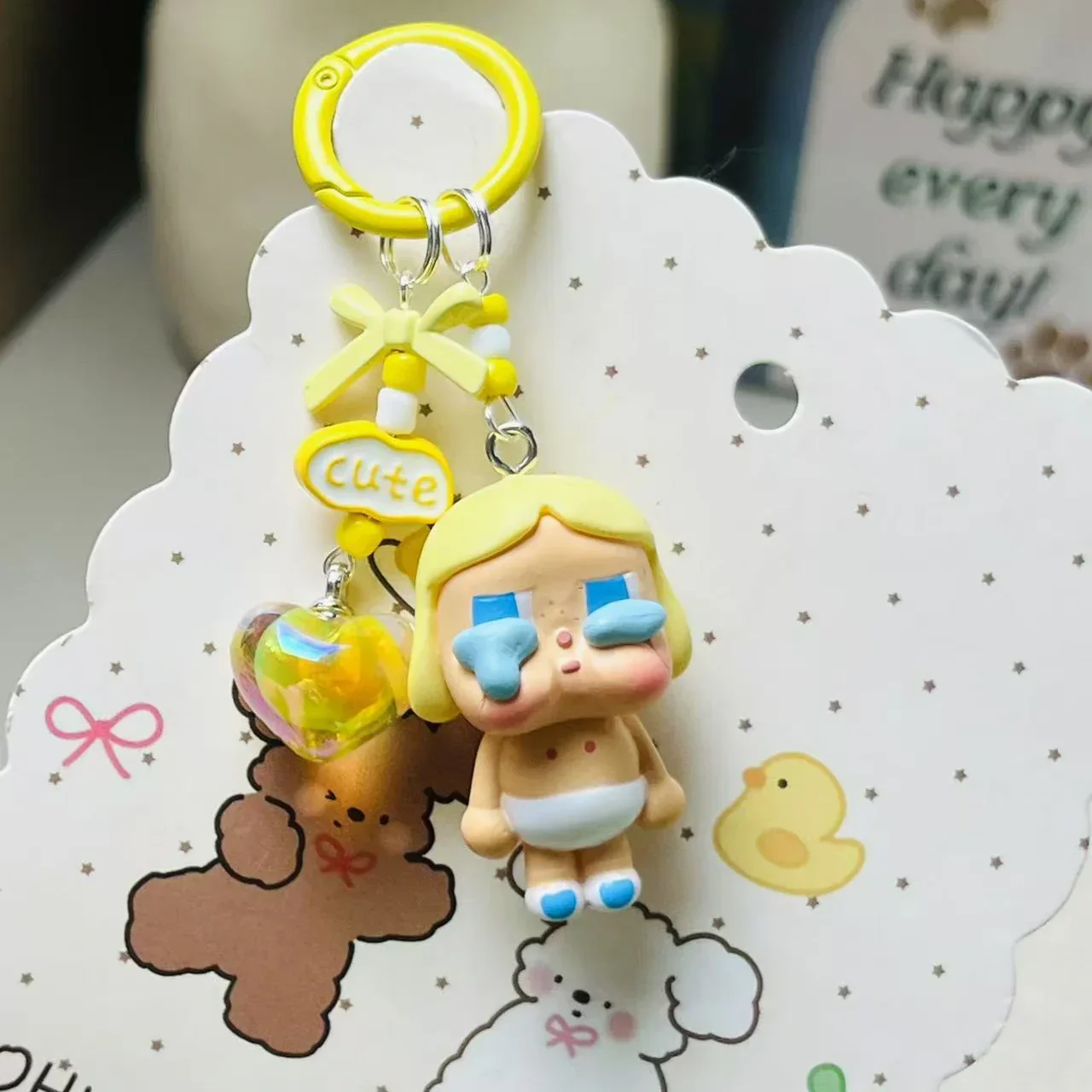 Crybaby Cuties Resin Charm Keychain - Image 11