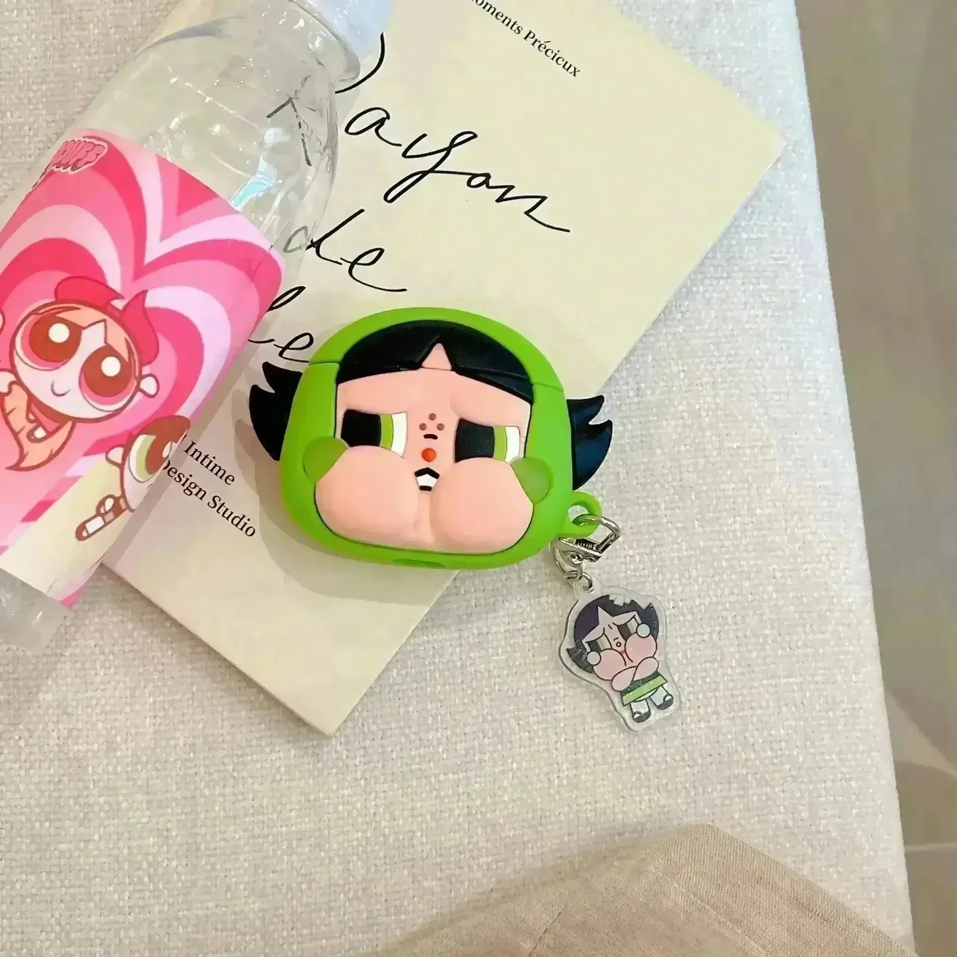 Crybaby Powerpuff Girls & Labubu AirPods Case - Image 5