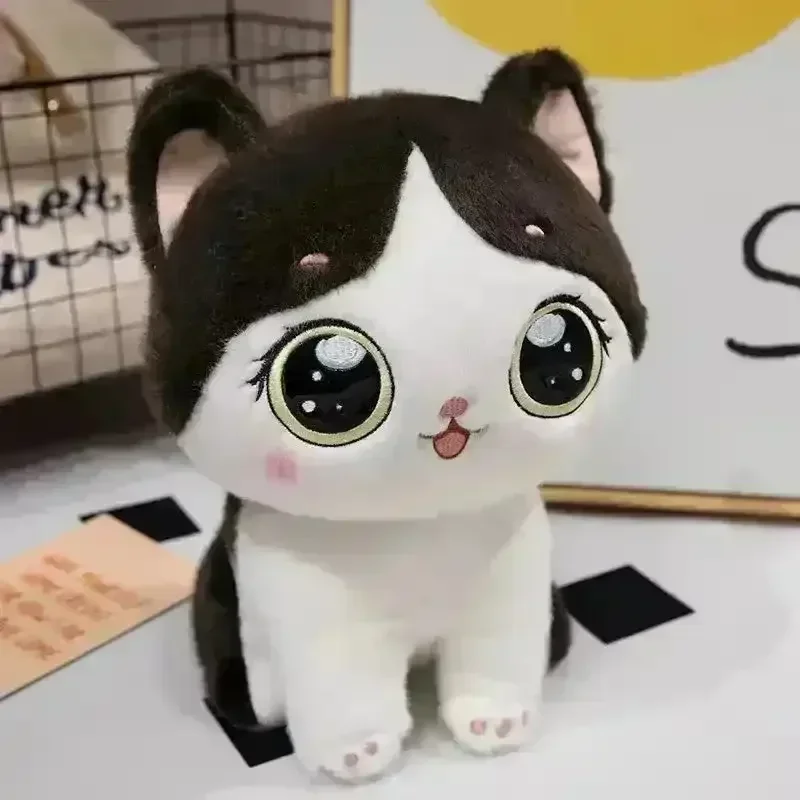 Cuddly Shine Eye Cat Plush Toy - Image 5