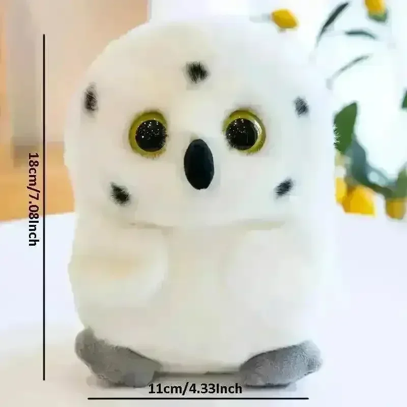 Cute Baby Owl Plush Toy (18 cm) - Image 7