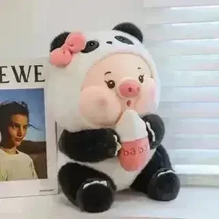 Cute Baby Panda Piggy Plushie (35 cm) - Image 7