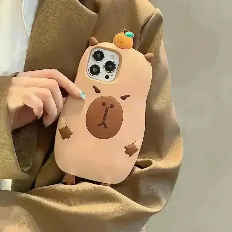 Cute Capybara Air Cushioned Case (For iPhone) - Image 15